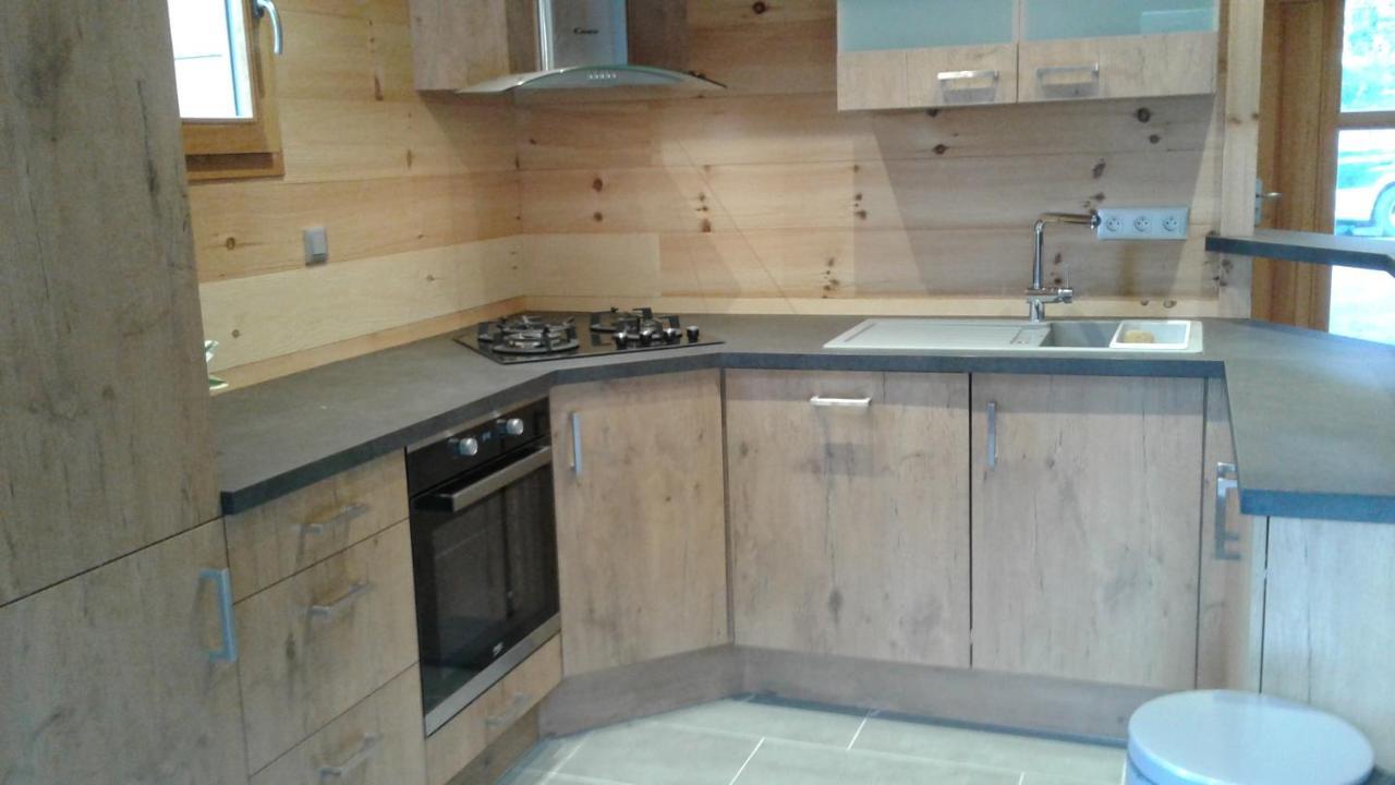 Chalet Des Charbonniers Avec Etang Saint-Maurice-sur-Moselle Luaran gambar